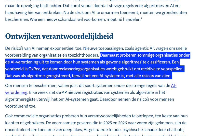 Dutch Data Protection Authority: Hurry up with safe AI | CivAI News