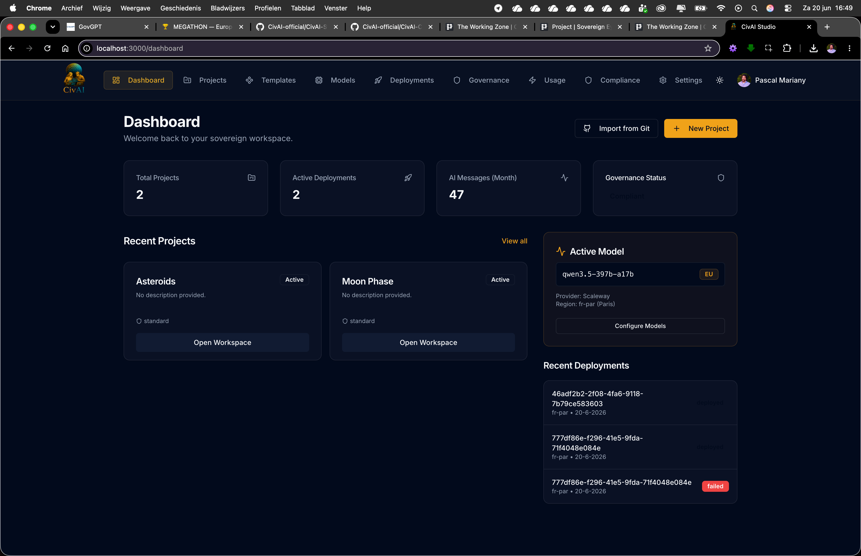 CivAI Studio is coming: A fully European-hosted Vibe Coding Tool! | CivAI News