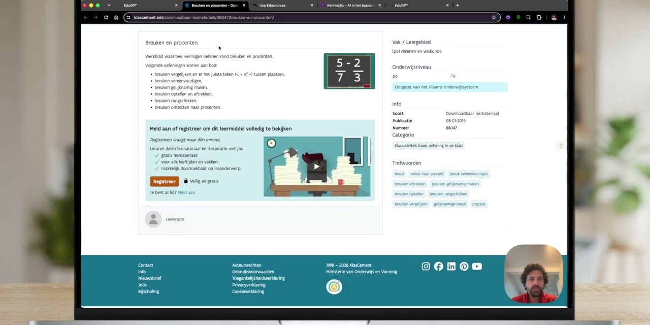 Open leermateriaal van Edusources en Edurep nu rechtstreeks in EduGPT | CivAI Nieuws